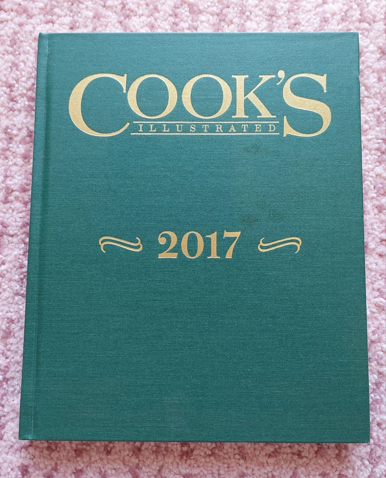 Cook's Illustrated 2017 Annual Hardcover America's Test Kitchen Cookbook  Foto 1 de 4