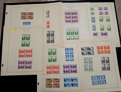 US National Park Blocks & Sheets Complete Set - Image 1 of 4