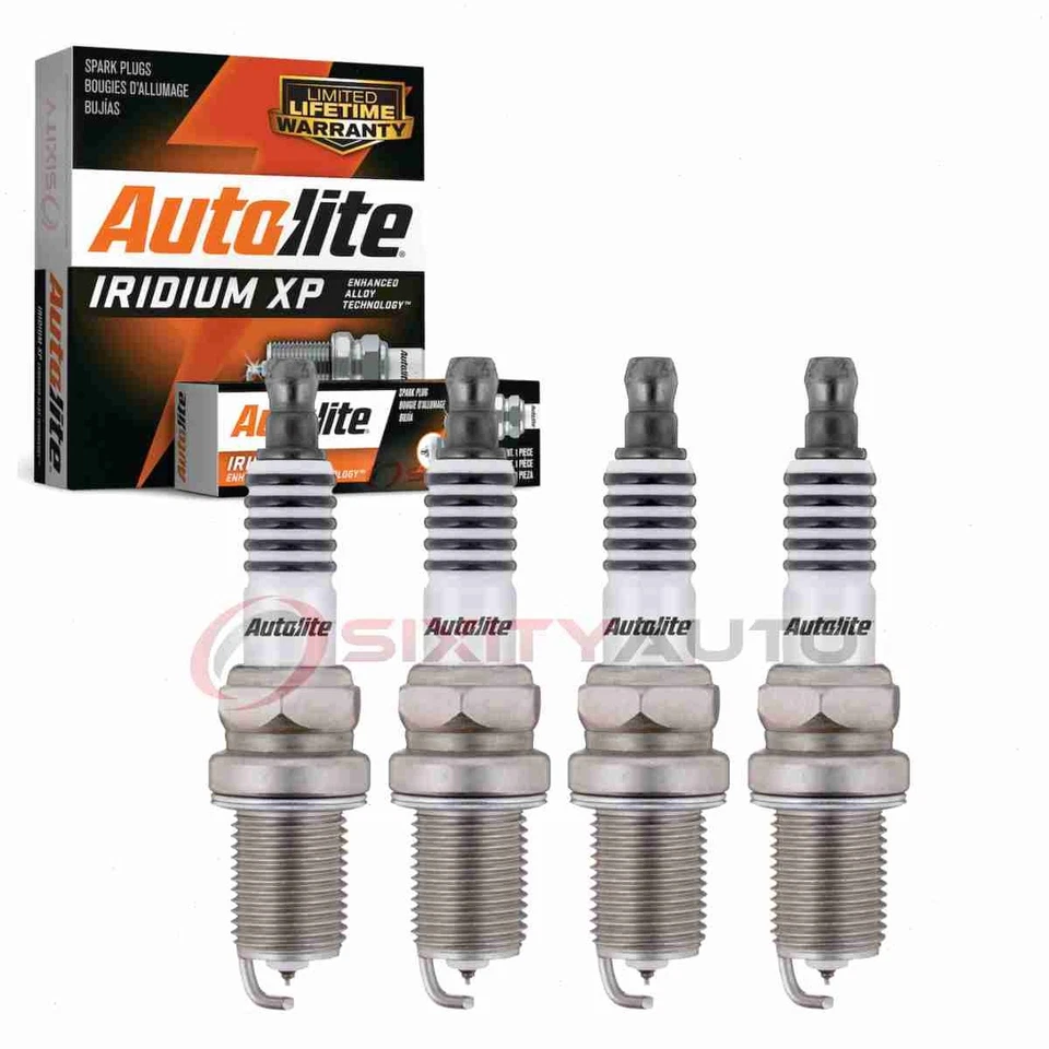 4 pc Autolite Iridium XP Spark Plugs for 2010-2017 Audi A5 Quattro 2.0L L4 eb - Image 1 of 4
