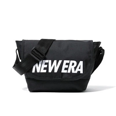 Nueva Llegada New Era Bolso de Hombro Mensajero Calle Negro Genial Logo Simple Foto 1 de 4