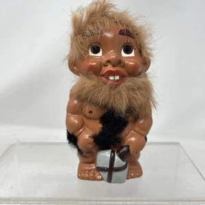 Vintage 60’s RIES Coin Bank Aborigine Man Collectible Cave Man Japan - Bild 1 von 10