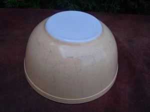 Vintage Pyrex Ofengeschirr verschachtelte Rührschüssel 2-1/2 Quart Gänseblümchen gelb #403 - Bild 1 von 3