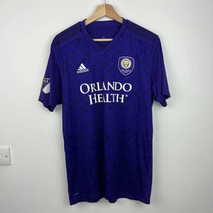 Adidas Orlando City Home Shirt 2019/20 Mens Large Purple MLS Major League Soccer - Picture 1 of 22