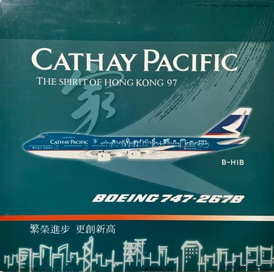 Boeing 747-267B - Cathay Pacific - Maker Unknown - 1:200 Scale Diecast - Image 1 of 4