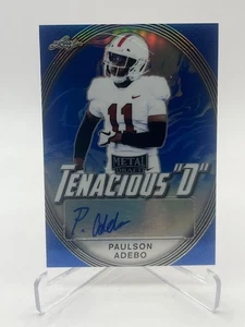 Hoja Metal Draft Paulson Adebo RC 2021 automático tenaz D azul #D 23/35 SP - Imagen 1 de 1