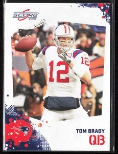 Tom Brady 2010 Score #176 New England Patriots - Picture 1 of 2