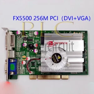 1 FX5500 independent 256M 128-bit DVI+VGA dual-screen multi-screen graphics card - Picture 1 of 4