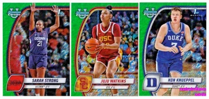 2024-25 Bowman University rifrattore GREEN SHIMMER #1-100 A SCELTA/SCEGLI TU! - Foto 1 di 1
