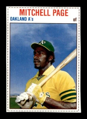 1979 Hostess #17 Mitchell Page A's EX-MT+ *4c - Image 1 of 2