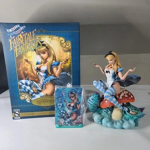 Sideshow Fairytale Fantasies Alice im Wunderland Statue (Exklusiv) LE 1057/2000 - Bild 1 von 5