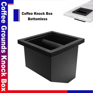 Kaffeesatz Knock Box Chute Eingebettet Bodenlos Abklopfbehält Kaffeesatzbehälter - Bild 1 von 10
