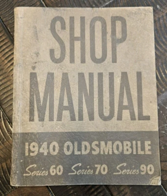 DE COLECCIÓN ORIGINAL 1940 OLDSMOBILE SERIE 60,70,90 MANUAL DE TIENDA Foto 1 de 4