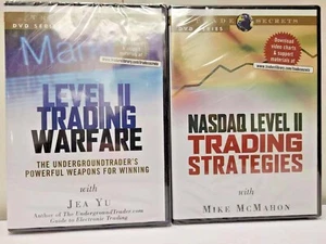 2 DVD SET NASDAQ Level II Trading Strategies & Level II Trading Warfare *SEALED* - Picture 1 of 2