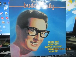 BUDDY HOLLY The Best Of...IMPORT Belgium LP Music For Pleasure 4M036-58135 EX/EX - Picture 1 of 3