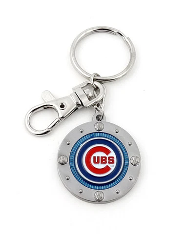 Chicago Cubs Impact Keychain MLB Keyring New Cover