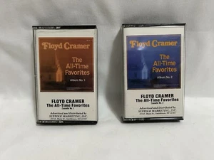 Floyd Cramer The All Time Favorites 1987 Set/2 Cassette Tapes #1 & 2-RARE  - Picture 1 of 8