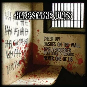HALBSTARKE JUNGS / THE WARRIORS LP Skinhead Oi! Streetcore Toxpack Discipline - Picture 1 of 1