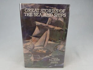TOLLE GESCHICHTEN VOM MEER UND SCHIFFEN N C WYETH PETER HURD 1986 GALLAHAD BÜCHER - Bild 1 von 7