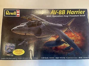 Revell 1:48 #85-6878 AV-8B Harrier W/Operation Iraqi New Open Box War - Picture 1 of 12
