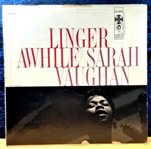 Sara Vaughn; "Linger Awhile"; Columbia; CL914; 1956; VG+ - Picture 1 of 4