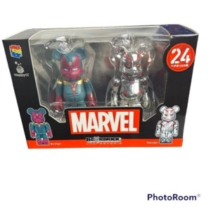 Schlüsselanhänger Medicom Marvel Avengers Vision vs Ultron Bearbrick Pack - Bild 1 von 6