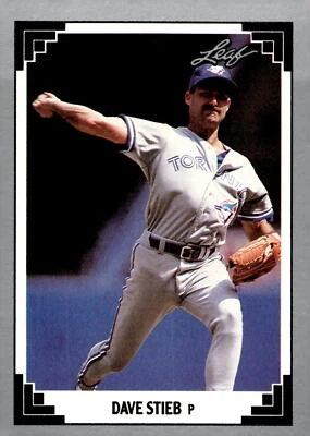 1991 Leaf #96 Dave Stieb - Image 1 of 2