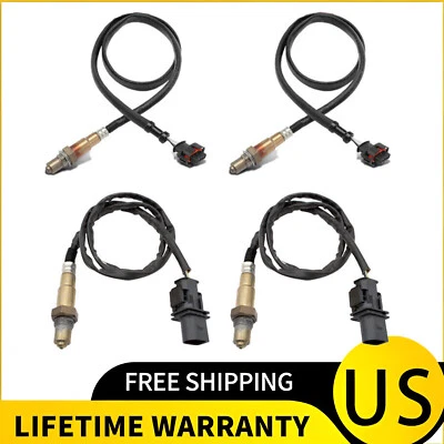 4PCS Upper+Lower Oxygen Sensors For 2005-2008 Porsche Boxster 2006-2008 Cayman - Image 1 of 4