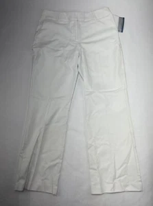 ~NEW~ WORTHINGTON Women's SIZE 10 Dress Pants WHITE Modern Fit Trouser Leg - Picture 1 of 8