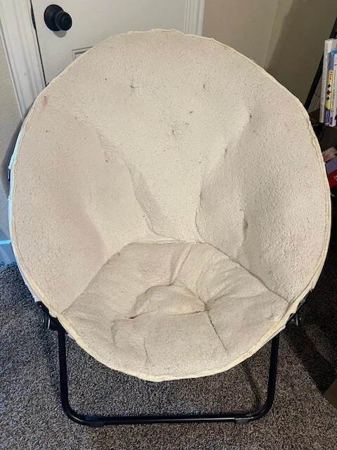 Silla ikea blanca para dormitorio Foto 1 de 1