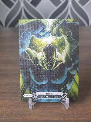 Hulk 2018 Sky Box Marvel Masterpieces 95 CANVAS SP Superhero Comic Card Xmen - Image 1 of 2