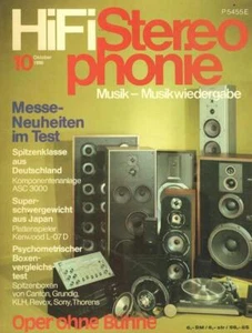 HiFi Nr. 10/1980 Stereophonie Musik-Musikwiedergabe Messe-Neuheiten im Test - Bild 1 von 1
