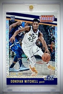 2017-18 Panini Threads Donovan Mitchell RC GOLD Holo /10 MINT  💎DAZZLE💎 - Picture 1 of 2