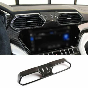 For Lamborghini Urus 2018-2021 Carbon Fiber Central Console Air Outlet Vent Trim - Picture 1 of 11