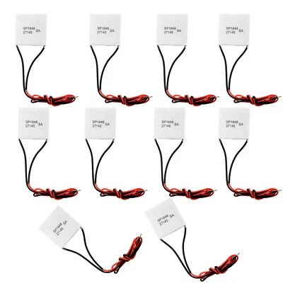 10x Thermoelectric Generator Temperature Peltier TEG SP1848-27145 Module 40X40MM - Image 1 of 4