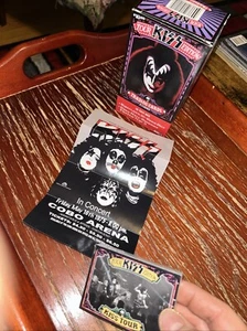 Kiss Tour Edition 33-Cards Trading Set + Cobo Hall Poster Box 1 of 3_2009 Sealed - Picture 1 of 11