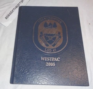 Anuario USS RUSHMORE LSD-47 WESTPAC 2004-2005 CRUISE BOOK - Imagen 1 de 1
