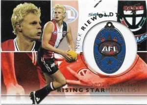 2003 Select XL (MC5) Rising Star Medallist Nick RIEWOLDT St. Kilda **** - Picture 1 of 1
