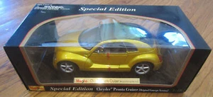 Maisto - Chrysler Pronto Cruizer Original Concept - Gold- Lqqk- W/Box- 1:18 - Mf - Picture 1 of 3