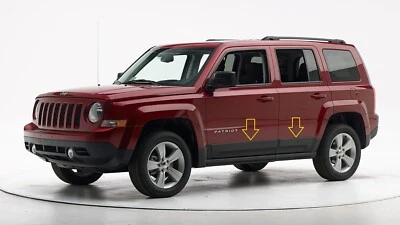 Хромированная отделка кузова молдинг боковой ремень двери для Jeep Patriot 2007-2017 - Изображение 1 из 2