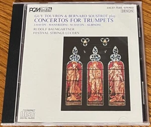 TOUVRON/SOUSTROT ""KONZERT FÜR TROMPETEN SPIELEN"" SELTENES ORIGINAL 1985 JAPAN CD ALBUM - Bild 1 von 1