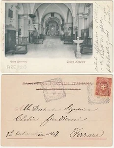 VERNA - AREZZO - CHIESA MAGGIORE - VIAGG. 1901 -12727- - Picture 1 of 1
