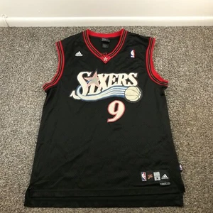 Vintage Andre Iguodala Jersey Philadelphia 76ers Adidas Swingman Mens Medium - Picture 1 of 11