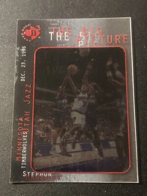 1997-98 Upper Deck UD3 The Big Picture Stephon Marbury #42 - Image 1 of 2