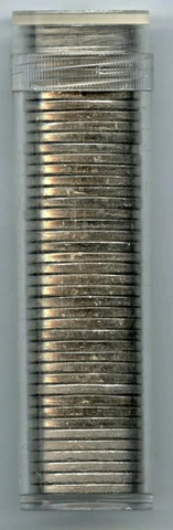 1988-D Jefferson Nickel 40-Coin Roll - Uncirculated - Denver Mint - C80 Cover
