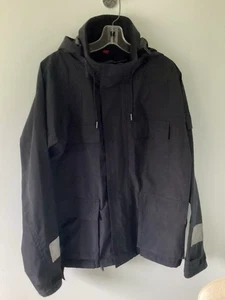 Burberry Men’s Black Hooded Jacket, Size M - Picture 1 of 3