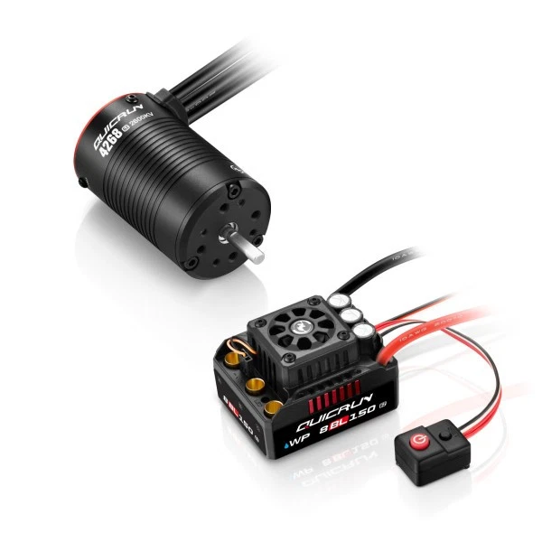 Hobbywing Combo WP8BL150 G2 4268SL 2600kV G2 Sensorless - Bild 1 von 1