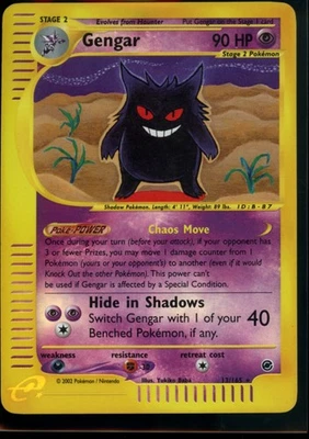 Gengar (13) Rev Holo Rare Expedition 013/165 MP - Image 1 of 2
