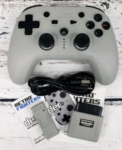 Retro Fighters Defender Wireless Gamepad Controller PS1 PS2 PS3 - Grey - Picture 1 of 4