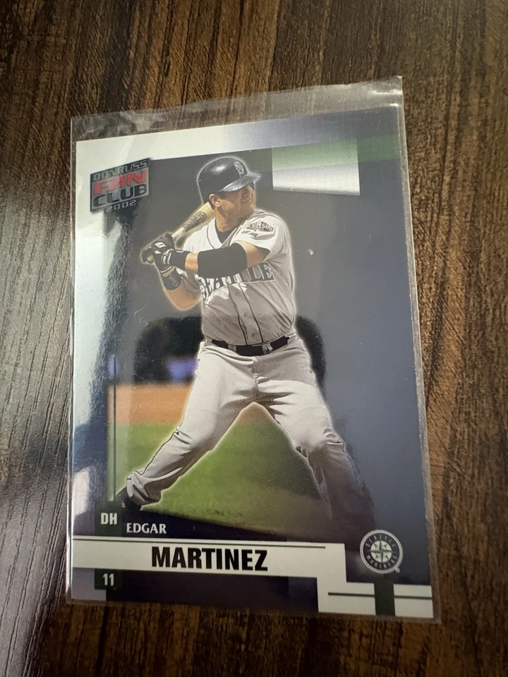 2002 Donruss Fan Club - Edgar Martinez #42 - Image 1 of 2