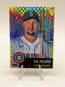 2022 Topps Chrome Platinum Anniversary #237 CAL RALEIGH (RC) | X-Fractor SSP - Foto 1 di 4